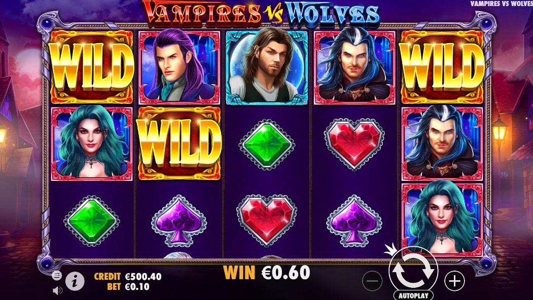 Игровой автомат Vampires vs Wolves